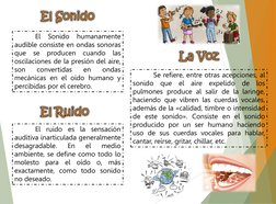 El Sonido
Se refiere, entre otras acepciones, al
sonido
que
el
aire
expelido
de
los
pulmones produce al salir de la laringe,