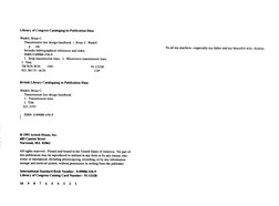 Transmission Line Design Handbook Brian C Wadell PDF | PDF