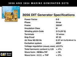 3056 and 3054 Engine Specifications | PDF | Diesel Engine | Engines