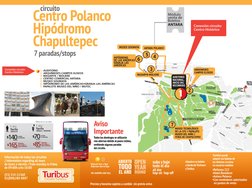 Turibus Map Mapa Circuito Turibus | PDF