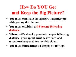 Smith System Defensive Driving Guide | PDF | Traffic | Driving