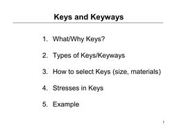 Key Lengthways Key and Keyway Selection Guide | PDF | Strength Of Materials | Engineering