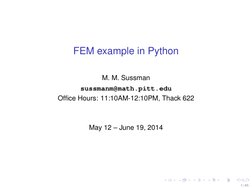 FEM Implementation in Python | PDF | Derivative | Finite Element Method