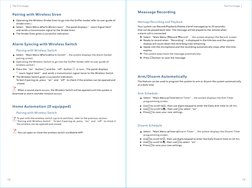 Select “Main Menu Timer Arm Timer”, the system displays the Arm Timer
programming screen.
Meassage Recording
Message Re