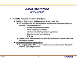Understanding AMM Structure in Aviation | PDF