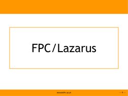 --- 9 ---
asousa@fe.up.pt
FPC/Lazarus
