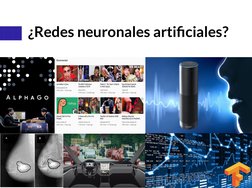 ¿Redes neuronales artiﬁciales?
