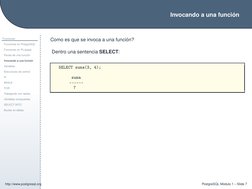 Funciones en PostgreSQL y PL/pgSQL | PDF | Postgre Sql | Flujo de control