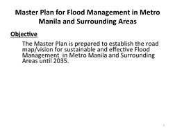 Metro Manila Flood Management Master Plan | PDF | Flood | Metro Manila