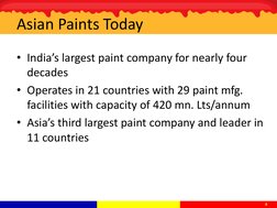 Supply Chain Analysis of Asian Paints | PDF | Customer Relationship ...