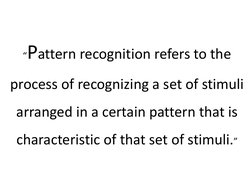 Theories of Pattern Recognition in Psychology | PDF | Perception ...