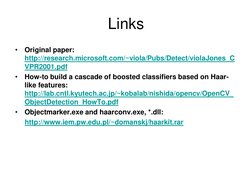 Object Detection Tutorial with OpenCV | PDF