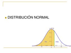 DISTRIBUCIÓN NORMAL 

