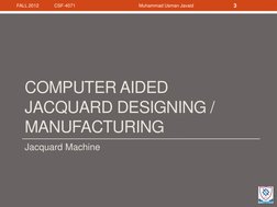 Computer-Aided Jacquard Design Guide | PDF | Loom | Pixel