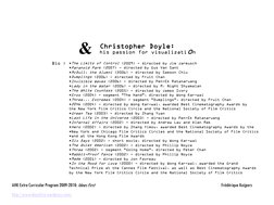 Christopher Doyle's Cinematic Vision | PDF | Cinema | Leisure