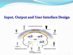 Output Or Gui Input and Output Design Principles | PDF | Graphical User Interfaces ...