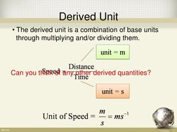 Base and Derived Quantities in Physics | PDF | Units Of Measurement ...