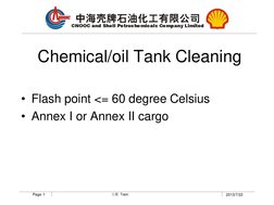 Chemical Tank Cleaning Procedures Guide | PDF | Oil Tanker | Oxygen