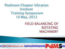Field Balancing Techniques Overview | PDF | Turbine | Weight