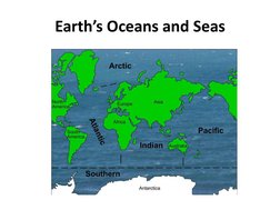Earth’s Oceans and Seas 
