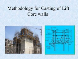Internal Lift Core Lift Core Wall Construction Methodology | PDF | Elevator | Industries