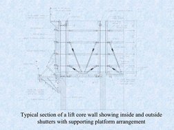 Lift Core Wall Construction Methodology | PDF | Elevator | Industries
