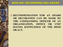 AFP Awards and Decorations Overview | PDF | Orders, Decorations, And ...