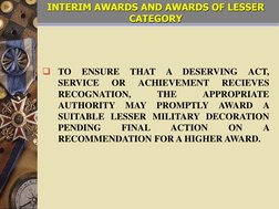 AFP Awards and Decorations Overview | PDF | Orders, Decorations, And ...