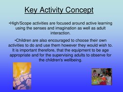 High/Scope Approach in Early Education | PDF | Preschool | Teaching