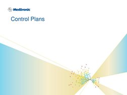 Control Plans 
