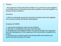 Pre-Entry Phase of COPAR Explained | PDF | Participatory Action ...