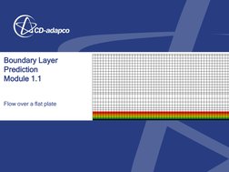 Boundary Layer 
Prediction 
Module 1.1 
 
Flow over a flat plate 
