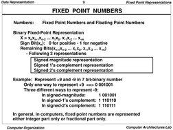 Types of Data Representation in Computing | PDF | Binary Coded Decimal ...