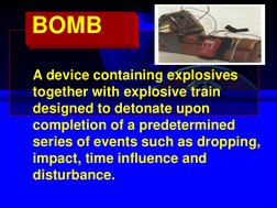 Bomb Threat Management Procedures | PDF | Bomb | Improvised Explosive ...