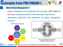 Project Quality Management - PMI PMBOK | PDF | Quality Assurance ...