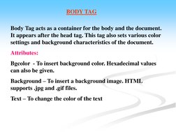 Introduction to HTML Basics | PDF | Html | Html Element