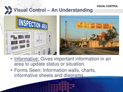 Visual Control Obvious Example Understanding Visual Controls in Workplaces | PDF | Information ...