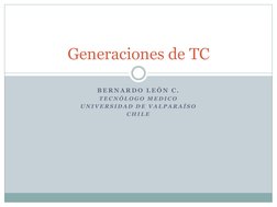 B E R N A R D O  L E Ó N  C .  
T E C N Ó L O G O  M E D I C O  
U N I V E R S I D A D  D E  V A L P A R A Í S O  
C H I L E