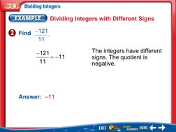 Dividing Integers with Different Signs | PDF | Integer | Mathematical ...