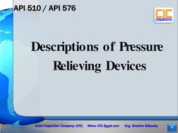 Overview of Pressure Relieving Devices | PDF | Valve | Corrosion
