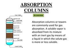Gas Absorption Column Design Overview | PDF | Science & Mathematics ...