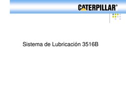 Sistema de Lubricación 3516B 
