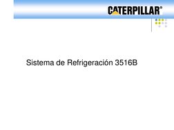 Sistema de Refrigeración 3516B 
