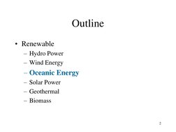 Tidal Power and Ocean Thermal Energy | PDF | Geothermal Energy | Tide