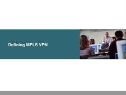Defining MPLS VPN 
