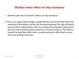 Shallow Water Effects on Ship Resistance | PDF | Physical Phenomena ...
