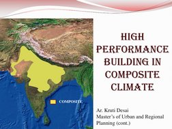 High-Performance Design in Composite Climate | PDF | Science ...