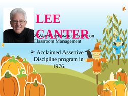 Lee Canter's Assertive Discipline Overview | PDF | Classroom Management ...