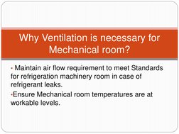 Mechanical Room Ventilation Standards | PDF | Hvac | Ventilation ...