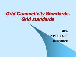 Grid Connectivity Standards Overview | PDF | Electrical Substation ...